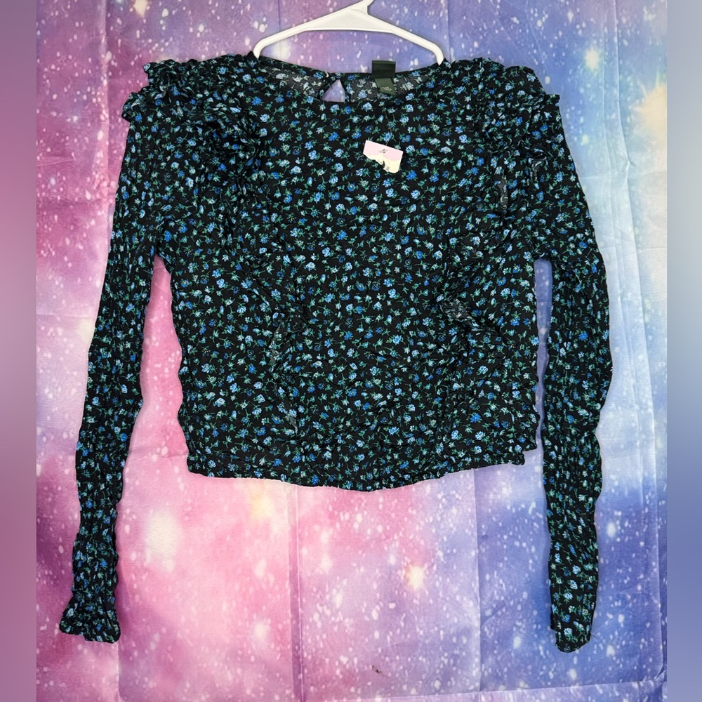 New Wild fable cropped floral shirt 🛍